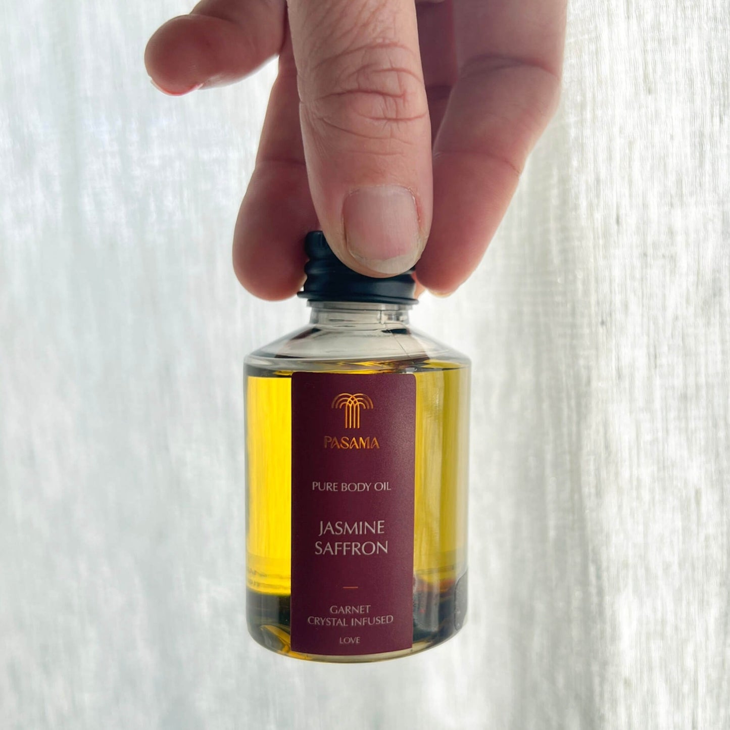 jasmine saffron body oil - travel size